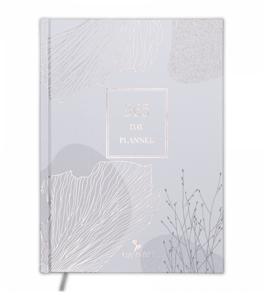 365 Day Planner - İngilizce Mottolu