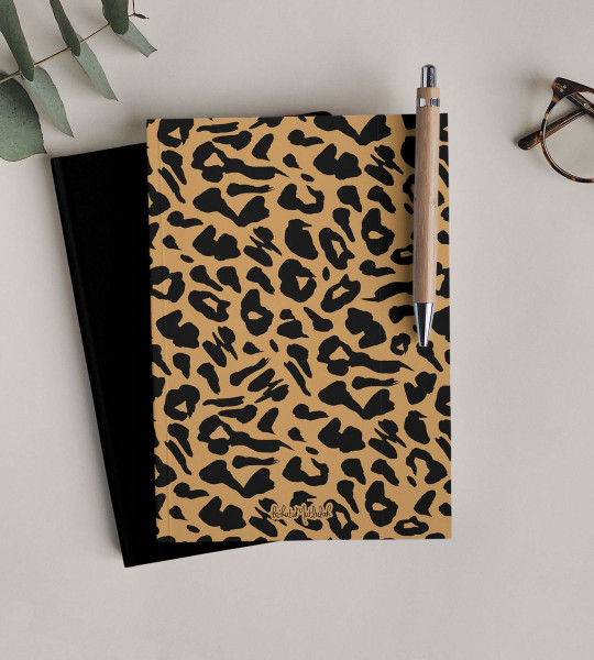 Leopar Çizgisiz Defter