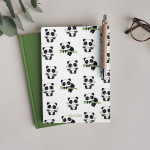 Panda Çizgisiz Defter