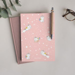 Unicorn Kedi Çizgisiz Defter