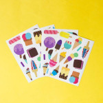 Ice Cream Sticker Set