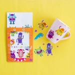 Monsters Sticker Set