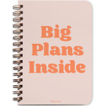 Big Plans Inside Undated Planner