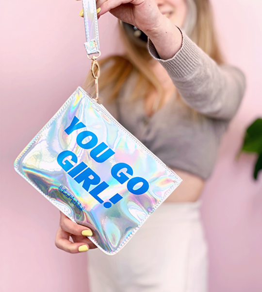 You Go Girl Makyaj Çantası Clutch